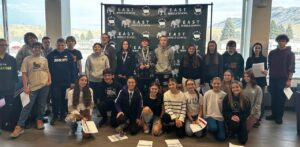 Talent Search Scholars at East Middle School Career Fair November 2024